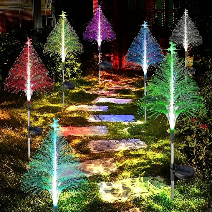 Lichtgarten Solar Set – 3 Solar-Powered LED Garden Lights with Colour Change