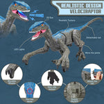 Remote Control Dinosaur Toy with Lights and Sounds