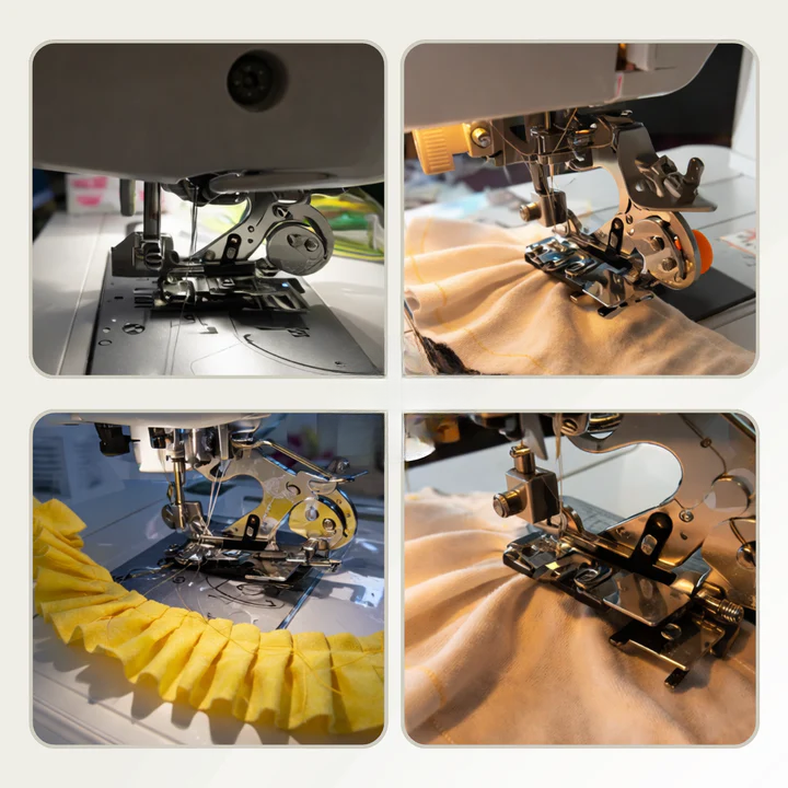Adjustable Gathering Foot – Perfect Gathers Without Effort
