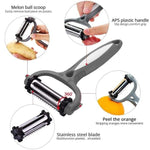 3-in-1 Gemüseschäler mit mehrfacher Funktion
