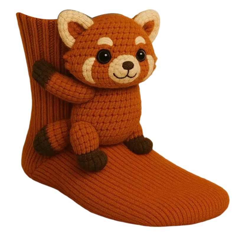 Non-slip house socks with a comfortable grip