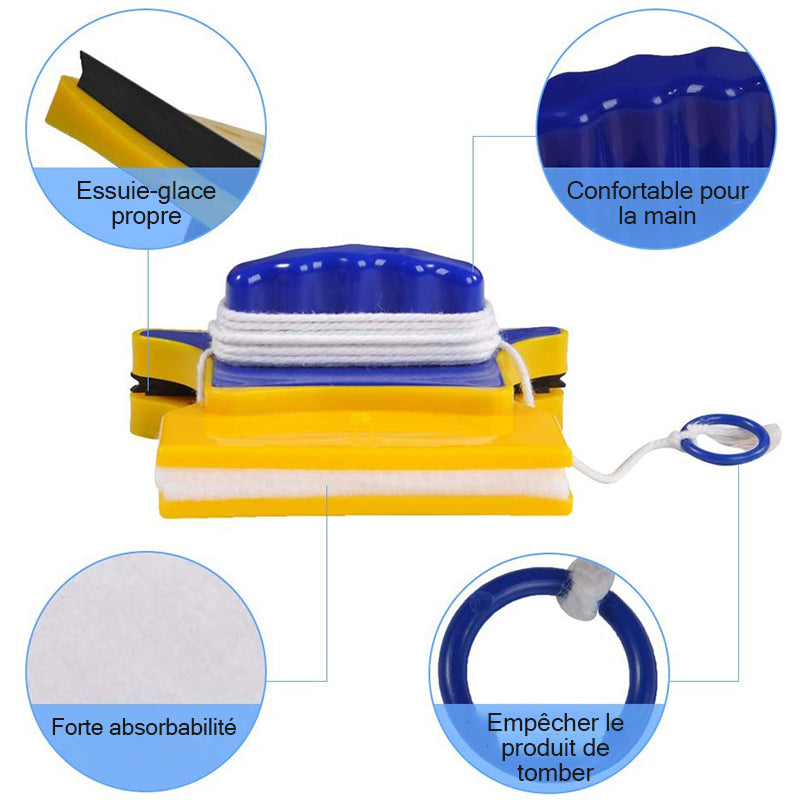 Magnetic Window Cleaner for double-sided cleaning