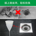 Silicone sink strainer with odor neutralization