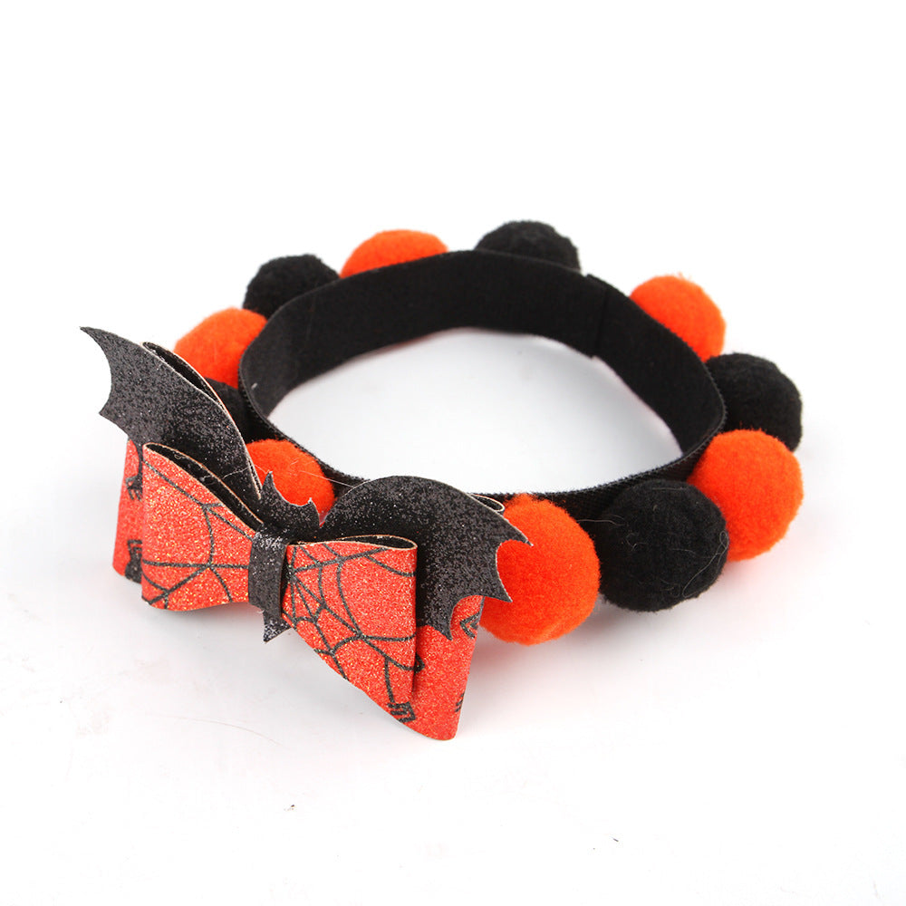 Happy Halloween Pet Collar - Adjustable for Dogs and Cats