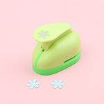 Paper punches with 15 unique designs made of durable plastic