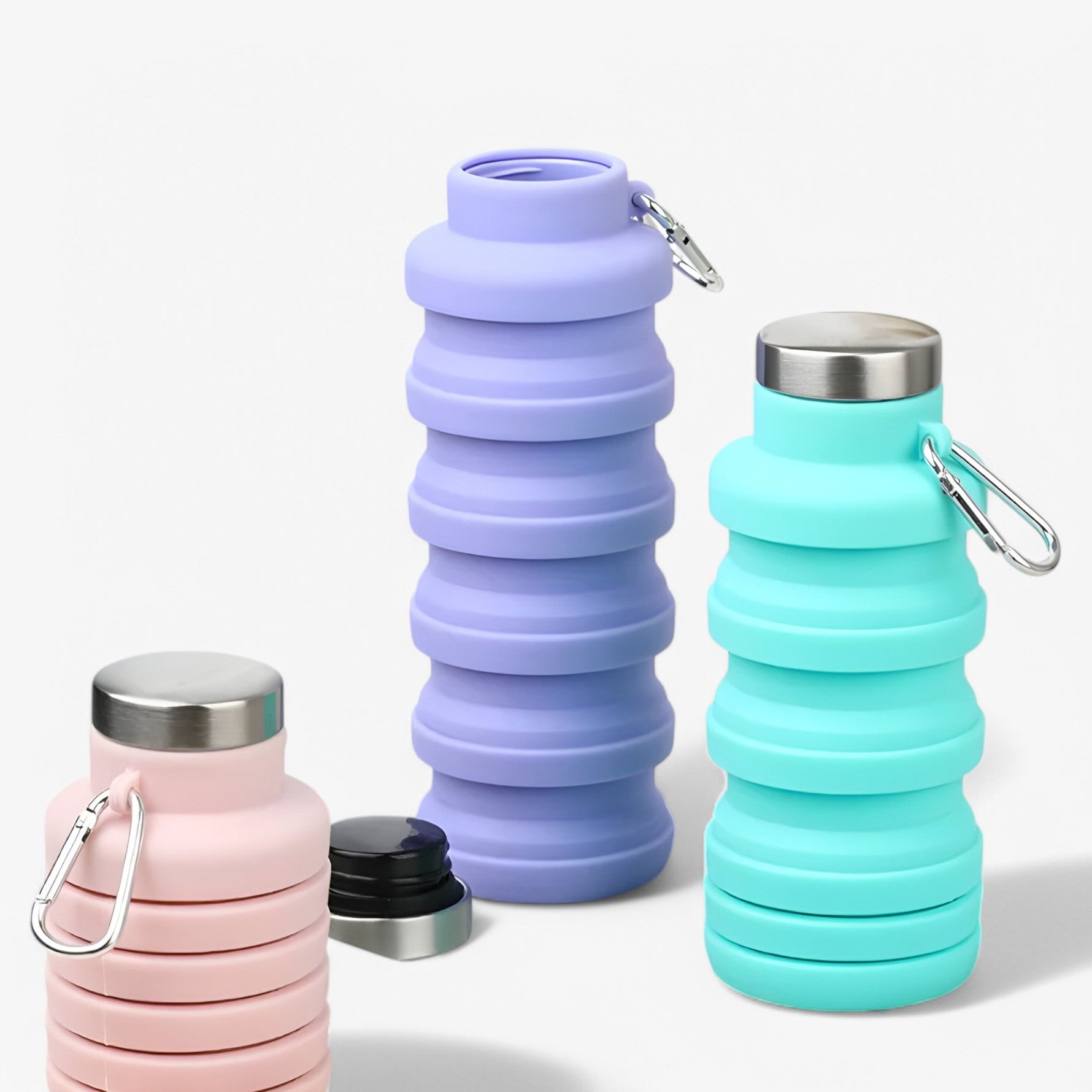 HydraFlex – Praktische, faltbare Wasserflasche für unterwegs