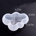 3D Cloud Silicone Mold for Creative Food Design