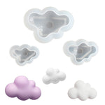 3D Cloud Silicone Mold for Creative Food Design