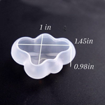 3D Cloud Silicone Mold for Creative Food Design
