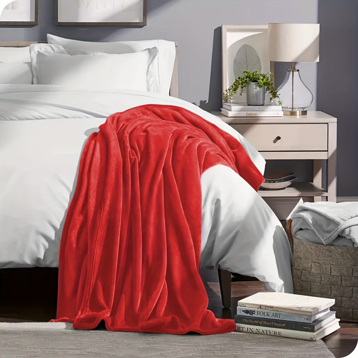 Premium Plüschdecke – Weich & Hautfreundlich für Einzel- und Doppelbetten