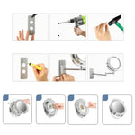 Exclusive LED magnifying mirror for precise beauty applications