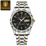 Elegante Herrenarmbanduhr mit präziser Quarztechnologie