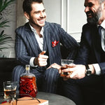 Elegantes Whiskey Dekanter Set mit 2 Gläsern für Genussliebhaber