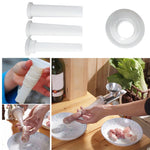 3 Stück Wurstfülltrichter Set – DIY Wurstfüller Röhren