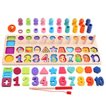 Multifunktionales Montessori 4-in-1 Mathematikspielzeug