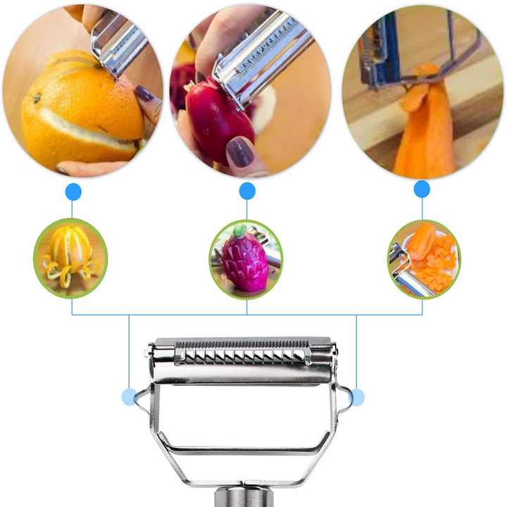 VeggiePro - 4-in-1 Multifunction Peeler for Your Kitchen