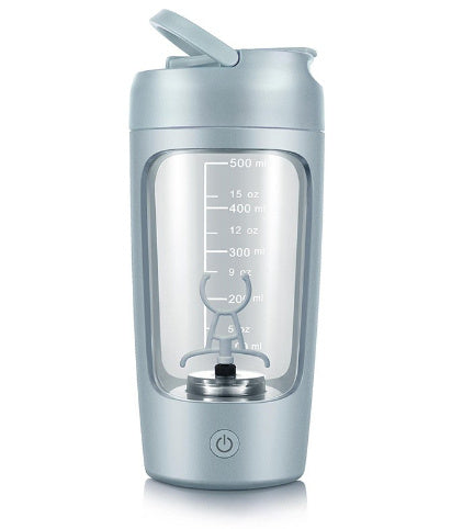 Smart shaker for protein mix with battery