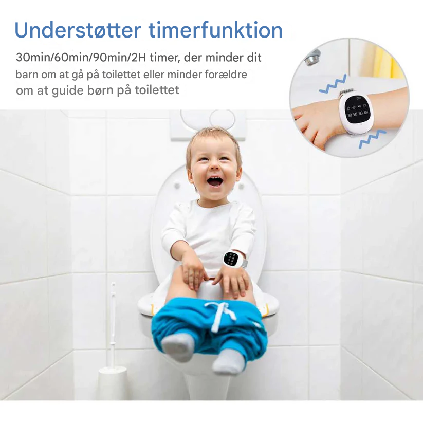 Wireless Bedwetting Alarm with Vibration Signal and Timer Function – USB Rechargeable