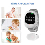 Wireless Bedwetting Alarm with Vibration Signal and Timer Function – USB Rechargeable