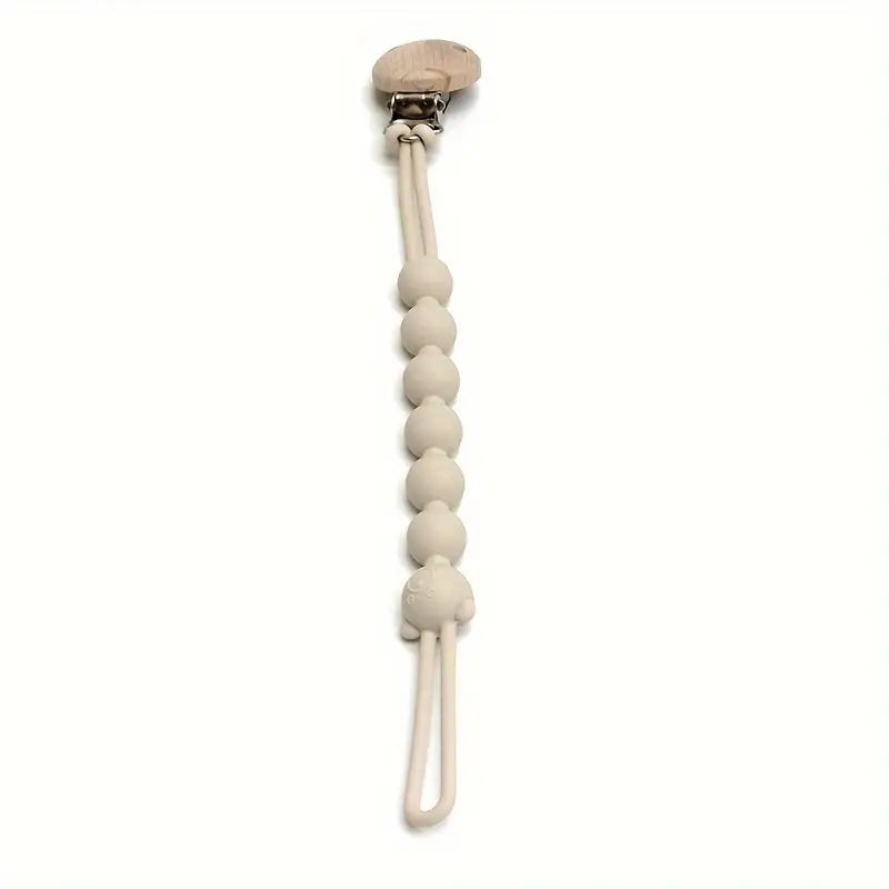 Clip pacifier chain with bear design