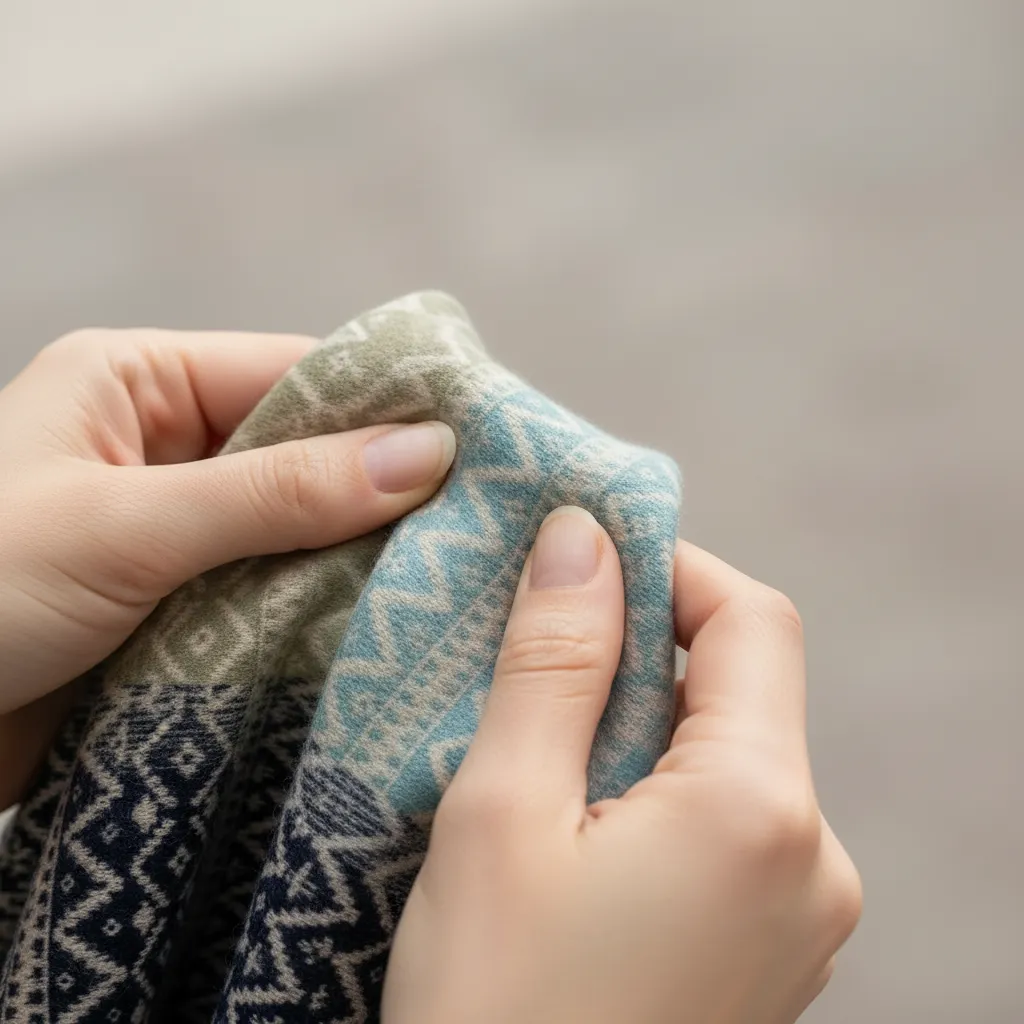 Nordischer Charme – Eleganter Winterschal für Damen