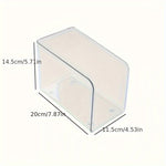 Bookend with clear arch design