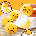 Relaxation ball made of egg yolk