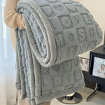 Wohlfühl Wärme-Decke – Kuschelige Fleece-Winterdecke mit doppeltem Design