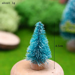 Festlicher Miniaturbaum | Handgearbeitet aus Zeder und Kiefer | Tischdekoration & Weihnachtsfigur 4,5–13 cm