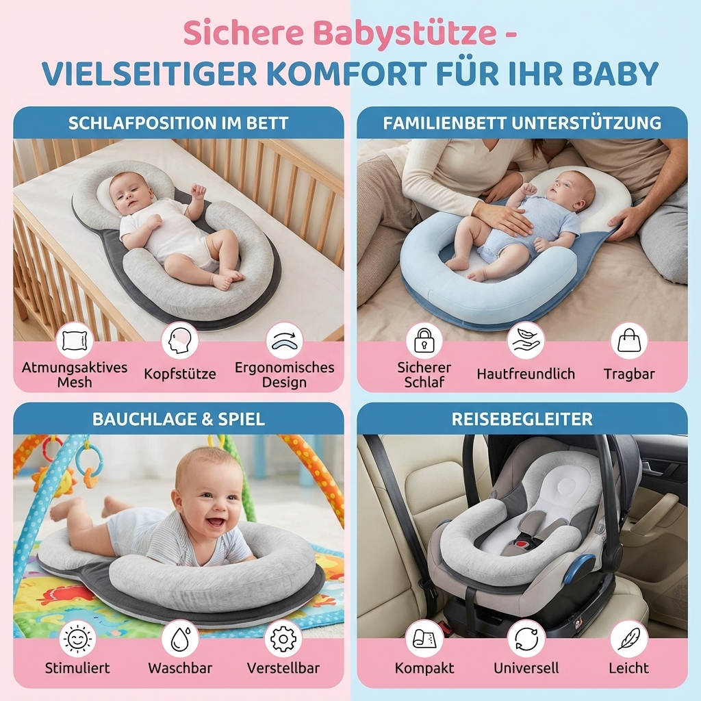 Stable support for babies