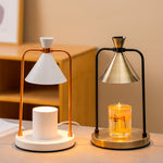 Elegante Duftlampe mit einstellbarer Wärme und Schirm