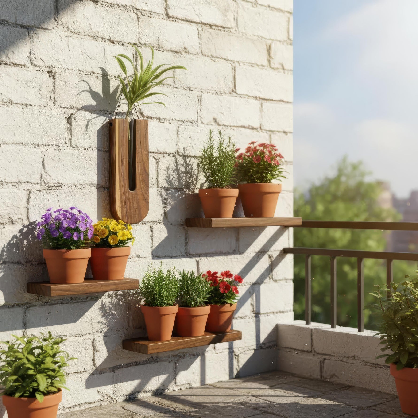 NaturPur – Stylish Wall Mount for Your Plant Display