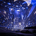Sternenprojektor Nachttischlampe mit Musik und buntem Lichtspiel