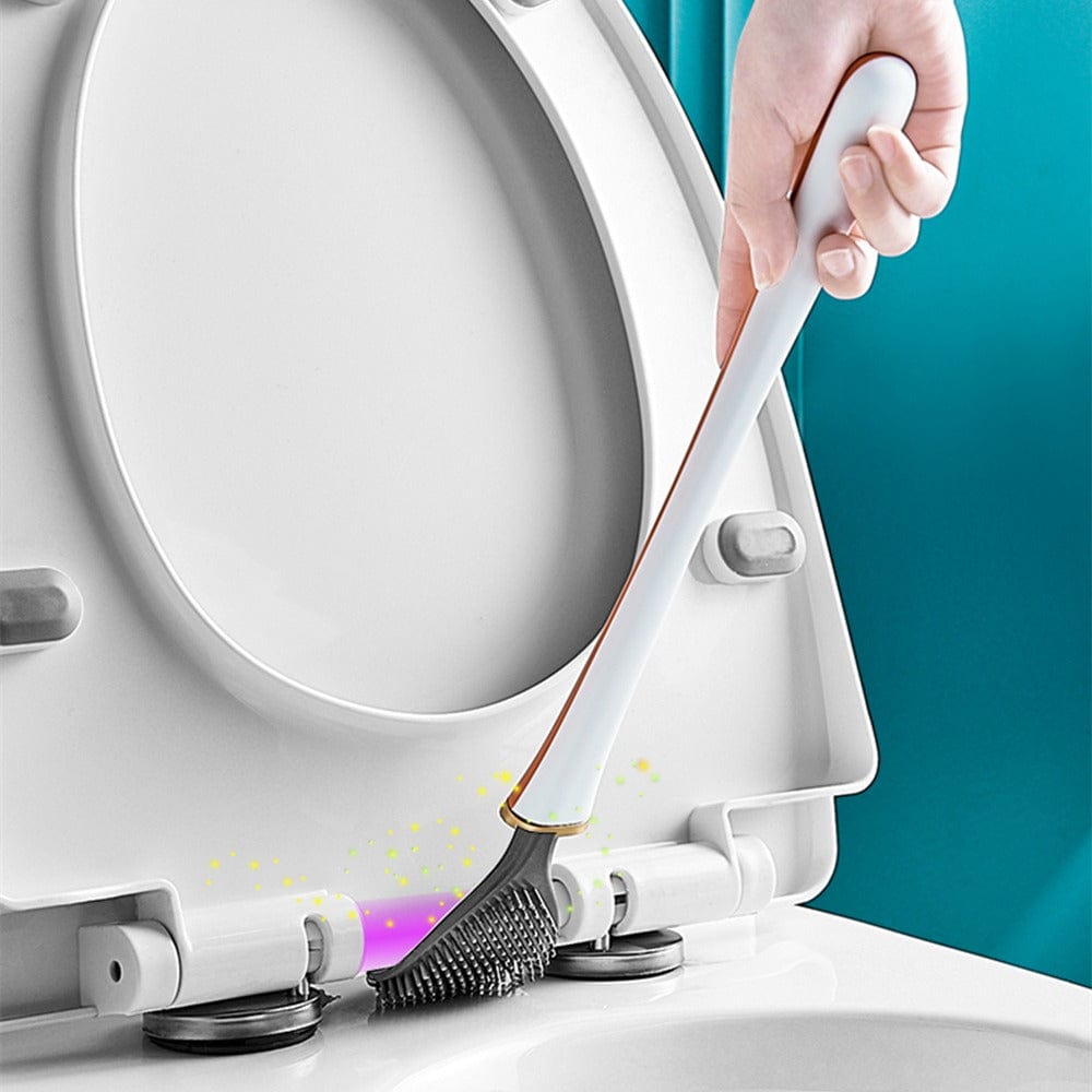 Modern Silicone Toilet Brush with Elegant Design