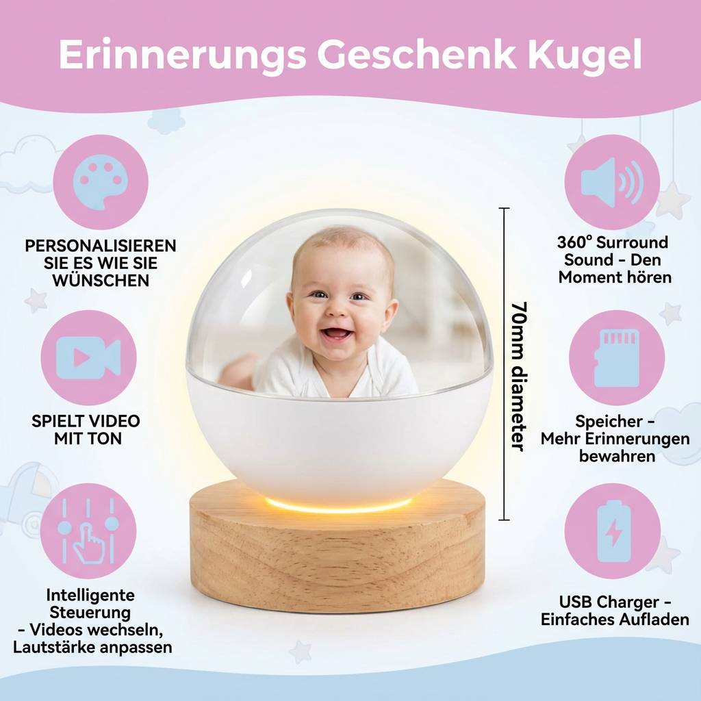 Personalized Memorial Gift Bauble