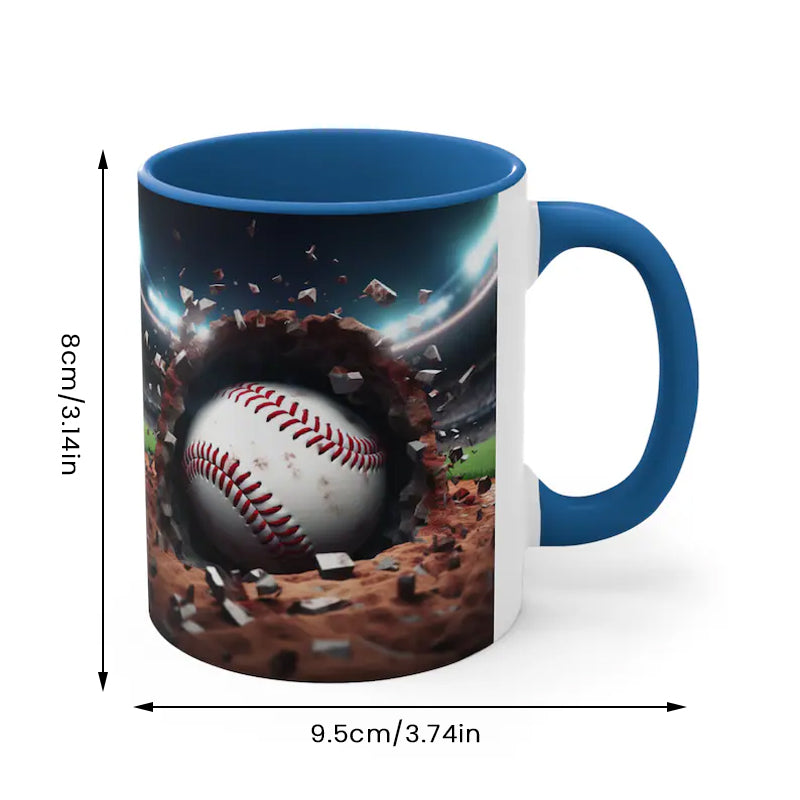 Cup with ball pattern