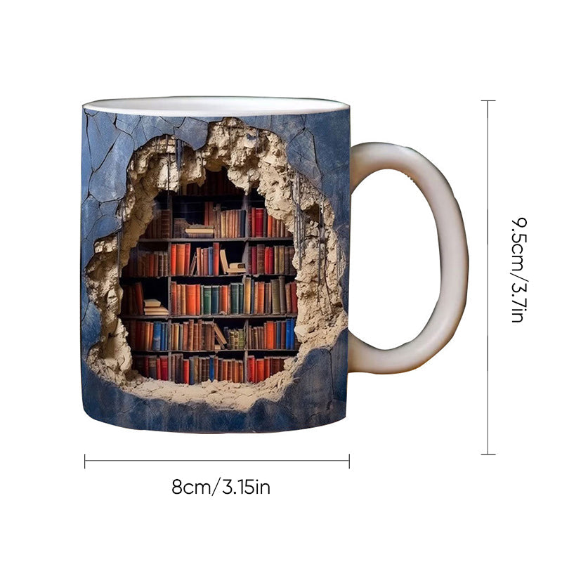 Kreativer 3D Becher für Bücherfreunde | Buchzauber