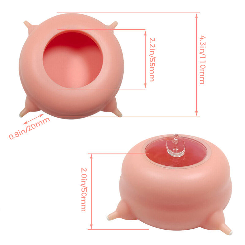 Silicone food dispenser