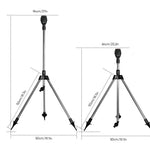 Tripod with rotation compensation