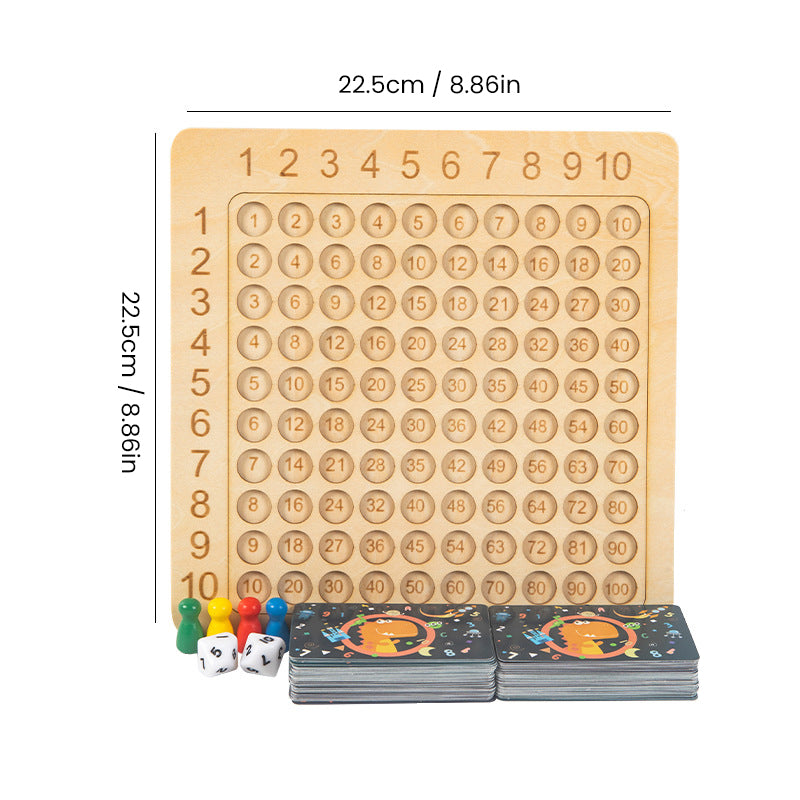 Creative learning game to promote multiplication for children