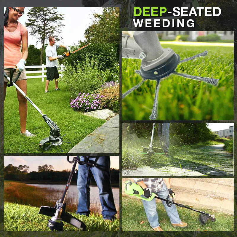 Heavy-Duty Weed Remover for Lawn Mowers