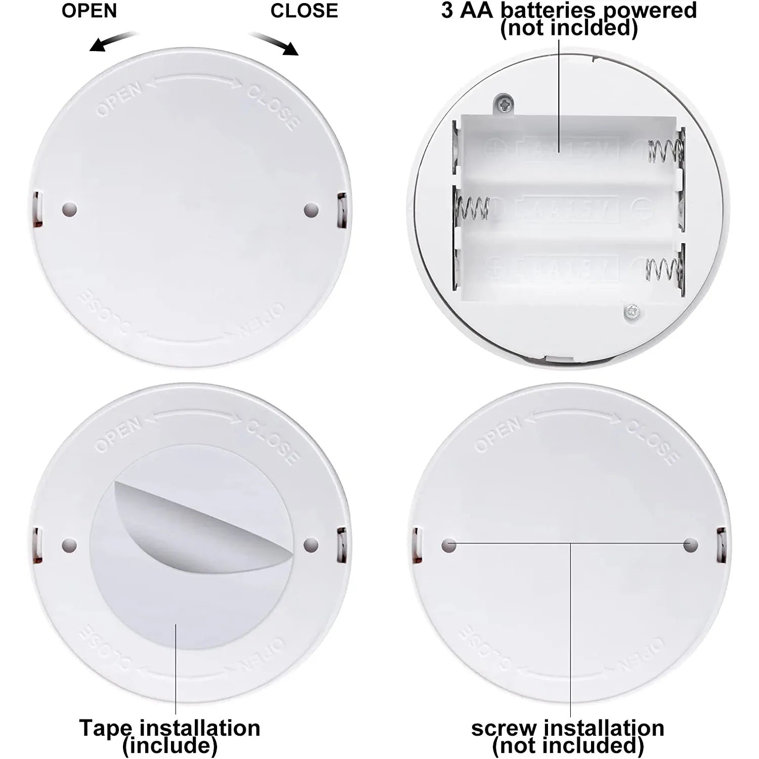 SmartLight Duo | Set of 2 Wireless LED Lights with Remote Control | RGB Color Change & Timer | Flexible for Creative Accents
