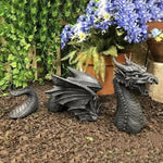 Mystischer Drachenzauber für Ihren Garten | Fantasievolle Skulptur