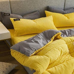 Gemütliches Cord-Velours Bettwäsche-Set für den Winter