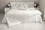 Cozy knitted blanket for ultimate comfort
