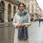 Nordischer Charme – Eleganter Winterschal für Damen