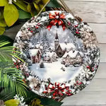 Winterzauber | Holzschild mit 3D-Effekt für festliche Stimmung