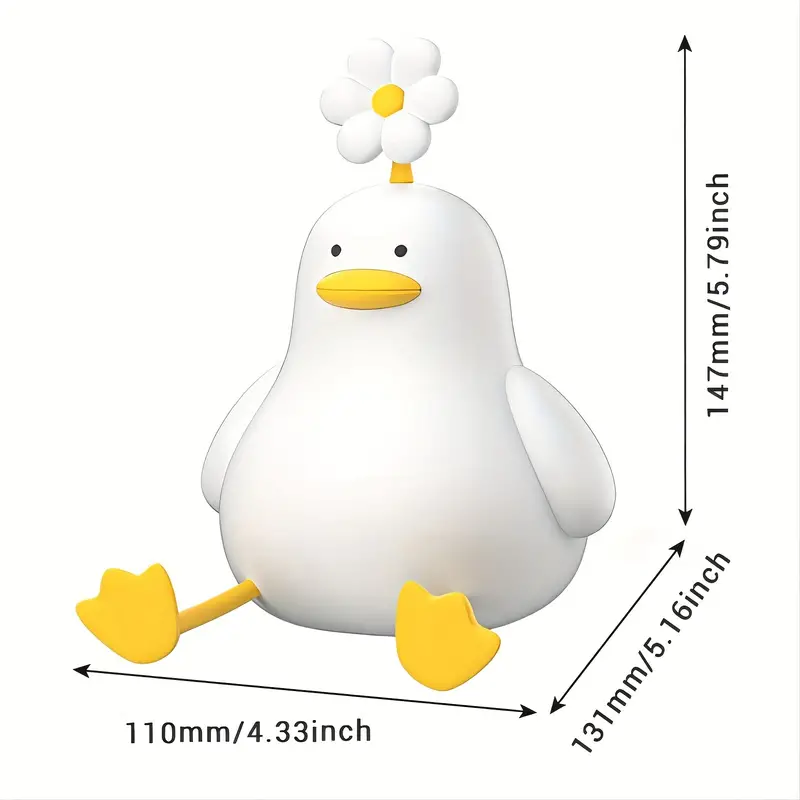 Enchanting Duck-Shaped Night Light