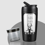 Smart shaker for protein mix with battery