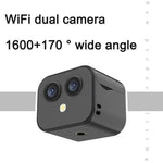 Wireless 4K Surveillance Camera with 170° Wide Angle and Intercom